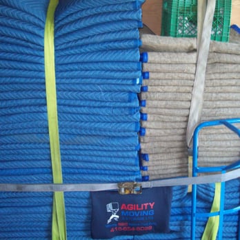 Agility Moving & Storage - Pictured Is a Pad Pile Which is on Each of Our Trucks - Movers Near Me - Toronto, Ontario