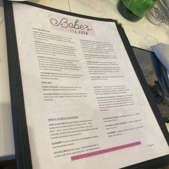 Babe’s Tea Room - Menu - Tea Rooms Near Me - Denver, Colorado