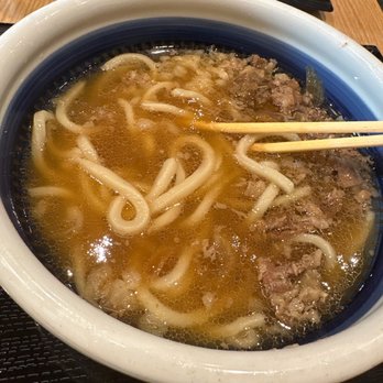 Marugame Udon - Large Sweet Beef Udon - Japanese Near Me - Arcadia, California