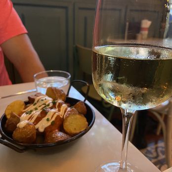 Palosanto Bar - Spanish potatoes with spicy sauce - Mediterranean Near Me - Barcelona, B