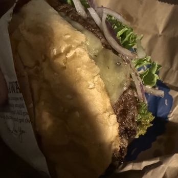 Fergburger - Ferg Burger with Cheese - Burgers Near Me - Queenstown, OTA