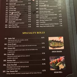 Kimono Asian food - Maki roll & special roll