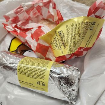 Buc-ee's - Fully loaded burrito and a sausage egg and cheese biscuit - Gas Stations Near Me - Baytown, Texas