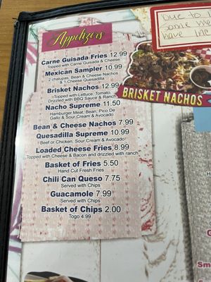 Menu photo 4 Ali's Cafe Corpus Christi, TX