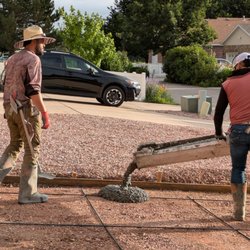JF Concrete Services - Starting the pour
