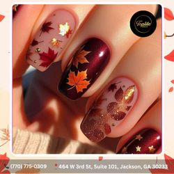 Toplite Nails - Welcome autumn with open arms and pretty nails!  Join us for a relaxing manicure experience. Schedule today!