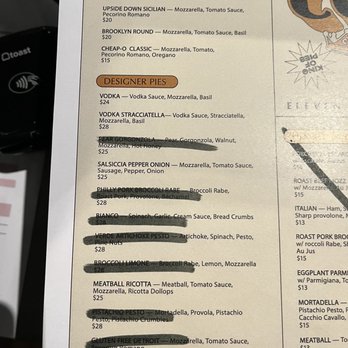 Coniglio’s Old Fashioned - Sample menu for the opening - Pizza Near Me - Morristown, New Jersey Coniglio’s Old Fashioned - Sample menu for the opening - Pizza Near Me - Morristown, New Jersey
