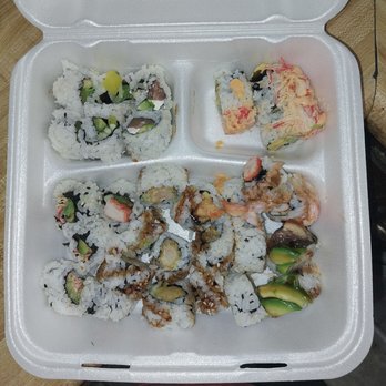 Gohan A.Y.C.E Buffet  - Sushi mix to go. 1.12# for $12.31 under Seafood Only price. - Buffets Near Me - Tracy, California