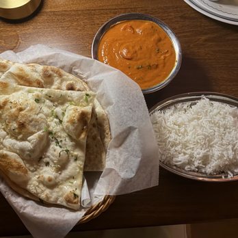 Rasa Indian Cuisine - Chicken Tikka Masala Garlic Naan - Indian Near Me - Bangor, Maine Rasa Indian Cuisine - Chicken Tikka Masala Garlic Naan - Indian Near Me - Bangor, Maine