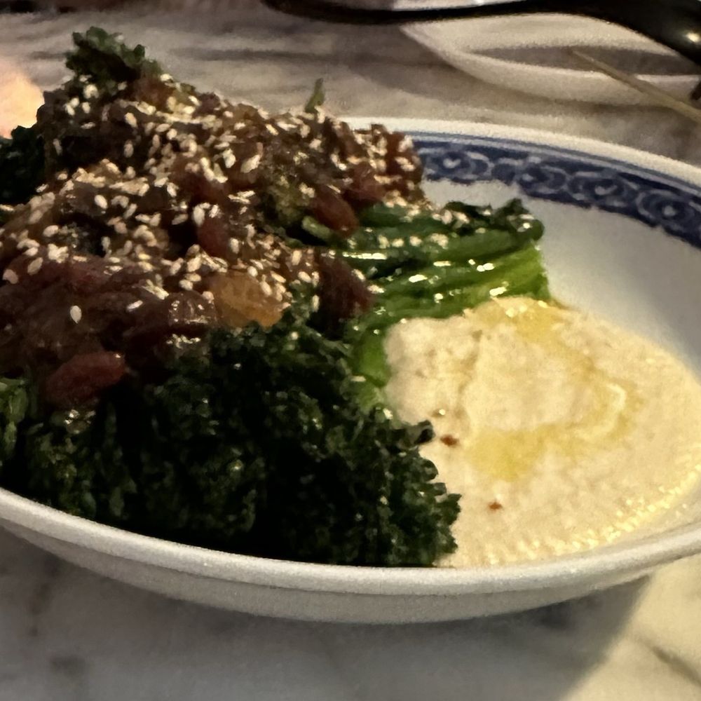Queen's English - Charred Broccolini - Hong Kong Style Cafe Near Me - Washington, DC, District of Columbia Queen's English - Charred Broccolini - Hong Kong Style Cafe Near Me - Washington, DC, District of Columbia