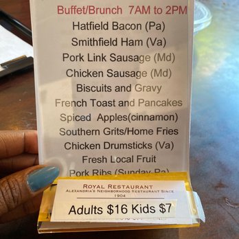 Royal Restaurant - Brunch Special - Breakfast & Brunch Near Me - Alexandria, Virginia Royal Restaurant - Brunch Special - Breakfast & Brunch Near Me - Alexandria, Virginia