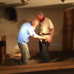 Chainsaw Sawyer Artist Live Show - Getting ready for surgery.