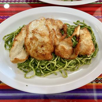 Sabor a Peru - Tallerin verde con pollo - Peruvian Near Me - Covina, California Sabor a Peru - Tallerin verde con pollo - Peruvian Near Me - Covina, California