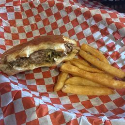 Jalapeno Burger & Fries