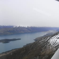 Experience New Zealand Travel - Flying over Lake Wakatipu. Some amazing views!