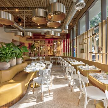 Yann Couvreur Cafè - Interior Dining Room - Cafes Near Me - Miami, Florida Yann Couvreur Cafè - Interior Dining Room - Cafes Near Me - Miami, Florida