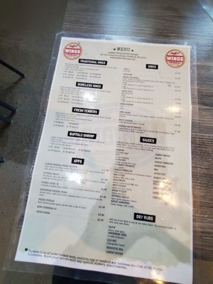Menu photo 3 Stafford Wings Stafford, VA Menu photo 3 Stafford Wings Stafford, VA