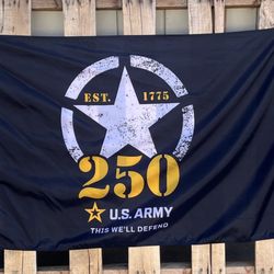 3 x 5ft nylon 250 Army flag