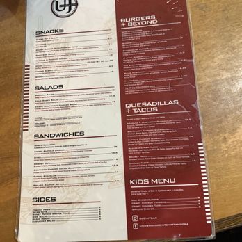 Universal Joint - Menu - New American Near Me - Chattanooga, Tennessee