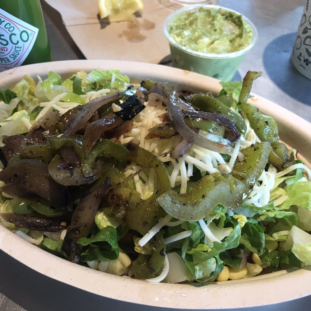 Chipotle Mexican Grill - Burrito blow the works! Brown rice black beans Chicken and veggies yummy! - Mexican Near Me - Downey, California Chipotle Mexican Grill - Burrito blow the works! Brown rice black beans Chicken and veggies yummy! - Mexican Near Me - Downey, California