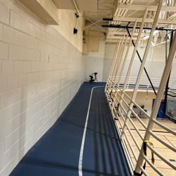 Portsmouth YMCA - Indoor track again, just in case you missed this angle, gymnasium below....