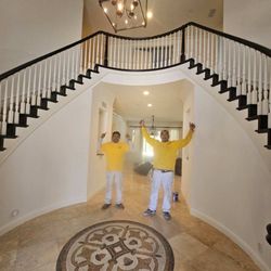 CertaPro Painters of Orange County - Full interior, beautiful stairs
