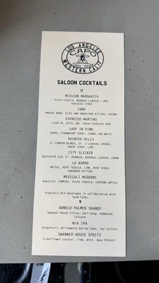 Menu photo 5 Capo Public House Whittier, CA