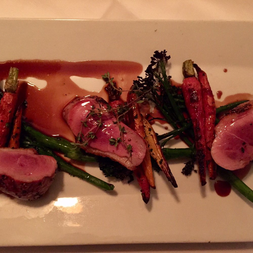 Bistro 45 - Duck breast was so good!! - New American Near Me - Pasadena, California