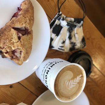 Numinous Coffee Roasters - Strawberry chocolate scone - Coffee & Tea Near Me - Marble Falls, Texas