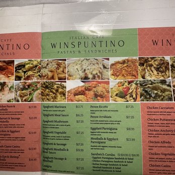 Win-Spuntino - Menu - Italian Near Me - Honolulu, Hawaii