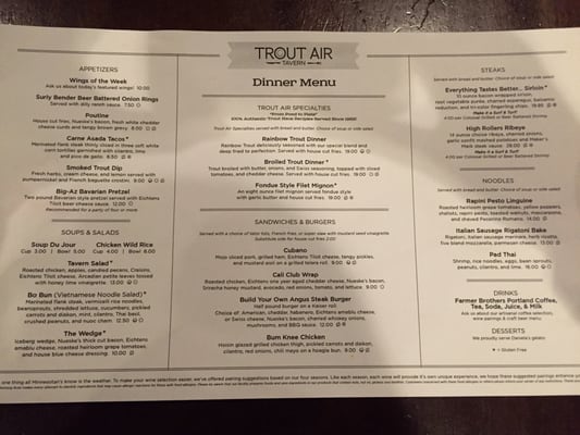 Menu photo 4 Running Aces Casino, Hotel & Racetrack Columbus, MN Menu photo 4 Running Aces Casino, Hotel & Racetrack Columbus, MN