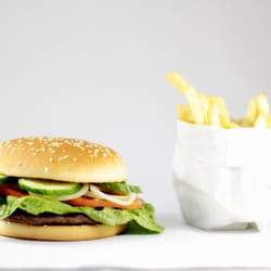 Nass Fast Food - Beef burger meal