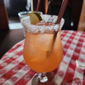 Lanza's Restaurant - Strawberry- jalapeño margarita - Italian Near Me - Kings Beach, California