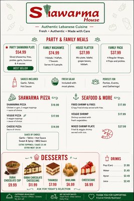Menu photo 1 Shawarma House Welland, ON Menu photo 1 Shawarma House Welland, ON