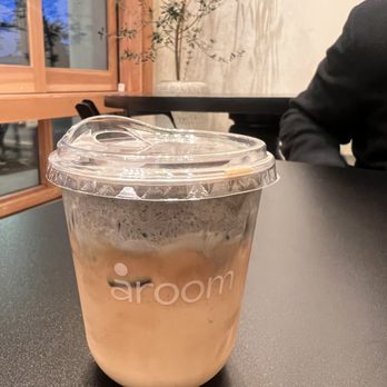 Aroom Coffee - Iced Sesame Latte - Coffee & Tea Near Me - Seattle, Washington Aroom Coffee - Iced Sesame Latte - Coffee & Tea Near Me - Seattle, Washington