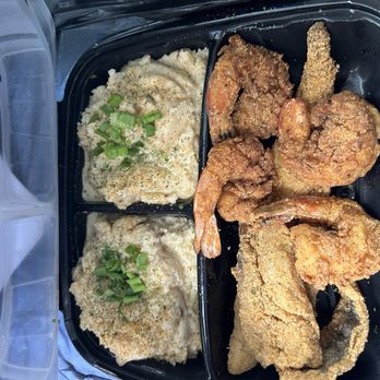 Hookers Seafood Joint - Colossal Whiting Fish, Shrimp, and Cheesy Grits - Seafood Near Me - Harrisburg, Pennsylvania Hookers Seafood Joint - Colossal Whiting Fish, Shrimp, and Cheesy Grits - Seafood Near Me - Harrisburg, Pennsylvania