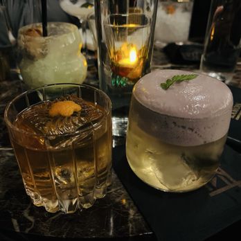 Bar Kamon - clarified ube jungle bird - Cocktail Bars Near Me - San Diego, California