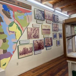 Maps at nature center
