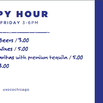 Xoco - Happy hour drink dealssss - Mexican Near Me - Chicago, Illinois Xoco - Happy hour drink dealssss - Mexican Near Me - Chicago, Illinois