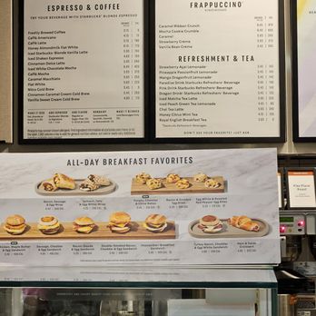 Starbucks - Their menu - Coffee & Tea Near Me - Las Vegas, Nevada