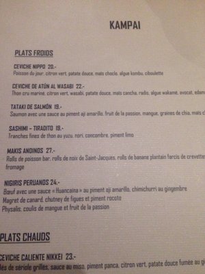 Menu photo 2 Kampai Geneva, GE