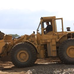 Dunnagan Development - Removing excess dirt/fill.