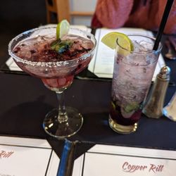 Copper Rill Restaurant - Margarita and Mojito