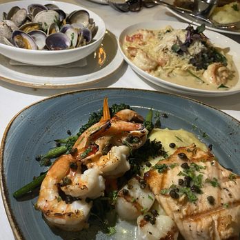 Skates On The Bay - Grilled Seafood Trio Clams - Seafood Near Me - Berkeley, California