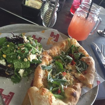 Federal Pizza - Half pizza half salad and a Blood Orange wine cooler! - Pizza Near Me - Phoenix, Arizona Federal Pizza - Half pizza half salad and a Blood Orange wine cooler! - Pizza Near Me - Phoenix, Arizona