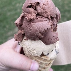 Irveys Ice Cream - Chocolate and Chocolate Espresso Bean