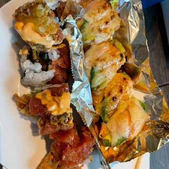 Sushi Damu Flower Mound - Baked JenJen, Monster Roll - Japanese Near Me - Flower Mound, Texas