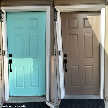 Clifton Legacy Construction - Fresh paint on this entry door - Handyman Near Me