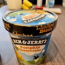 Safeway - Pumpkin Cheese Ben & Jerry's