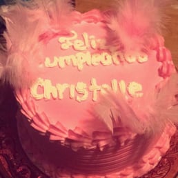 My bday cake! Delicious and so flamingo!!! My bday cake! Delicious and so flamingo!!!